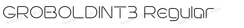 GROBOLDINT2 Regular字体转换 GROBOLDINT2 Regular字体转换